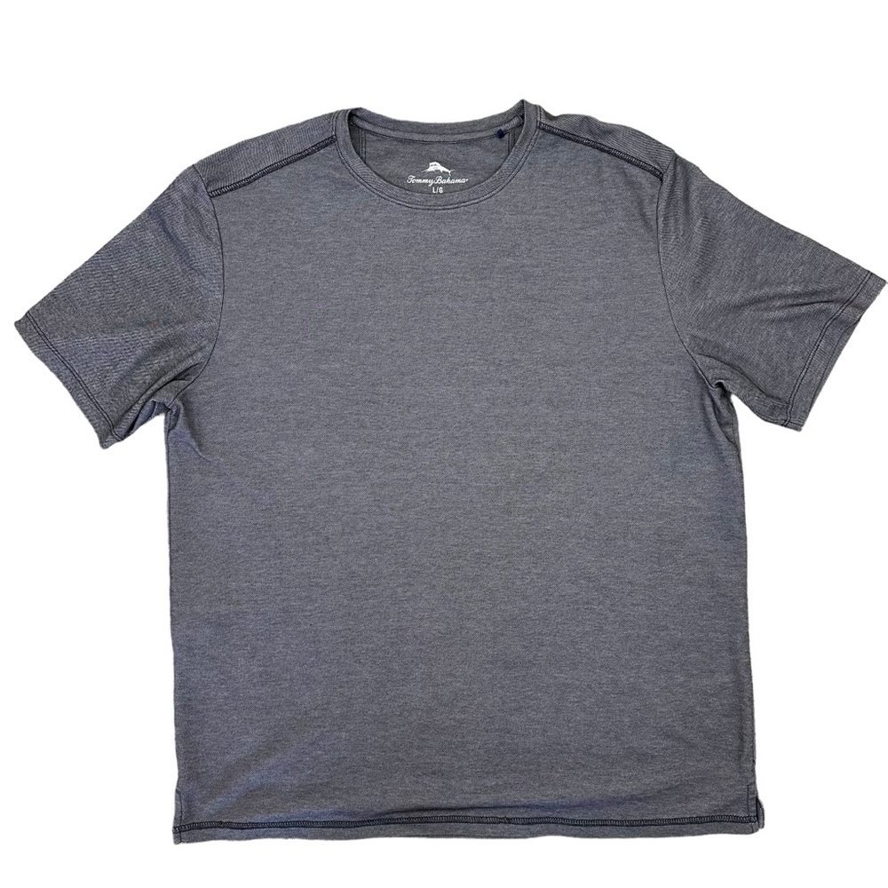 Tommy Bahama Gray Short Sleeve T Shirt Size Large